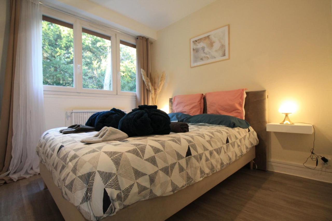 Derniere Reservations Avant Indisponibilite En Septembre Pour 12 Mois, Illimites Jacuzzi Spa Bain A Remous Interieur, Sauna Interieur, Parking Reserve, Vue Et Acces Parc, Prestations Uniques, 1Er Etage คอร์เบล-เอซองส์ ภายนอก รูปภาพ