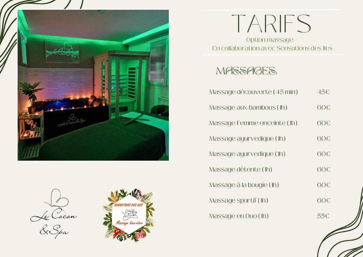 Derniere Reservations Avant Indisponibilite En Septembre Pour 12 Mois, Illimites Jacuzzi Spa Bain A Remous Interieur, Sauna Interieur, Parking Reserve, Vue Et Acces Parc, Prestations Uniques, 1Er Etage คอร์เบล-เอซองส์ ภายนอก รูปภาพ